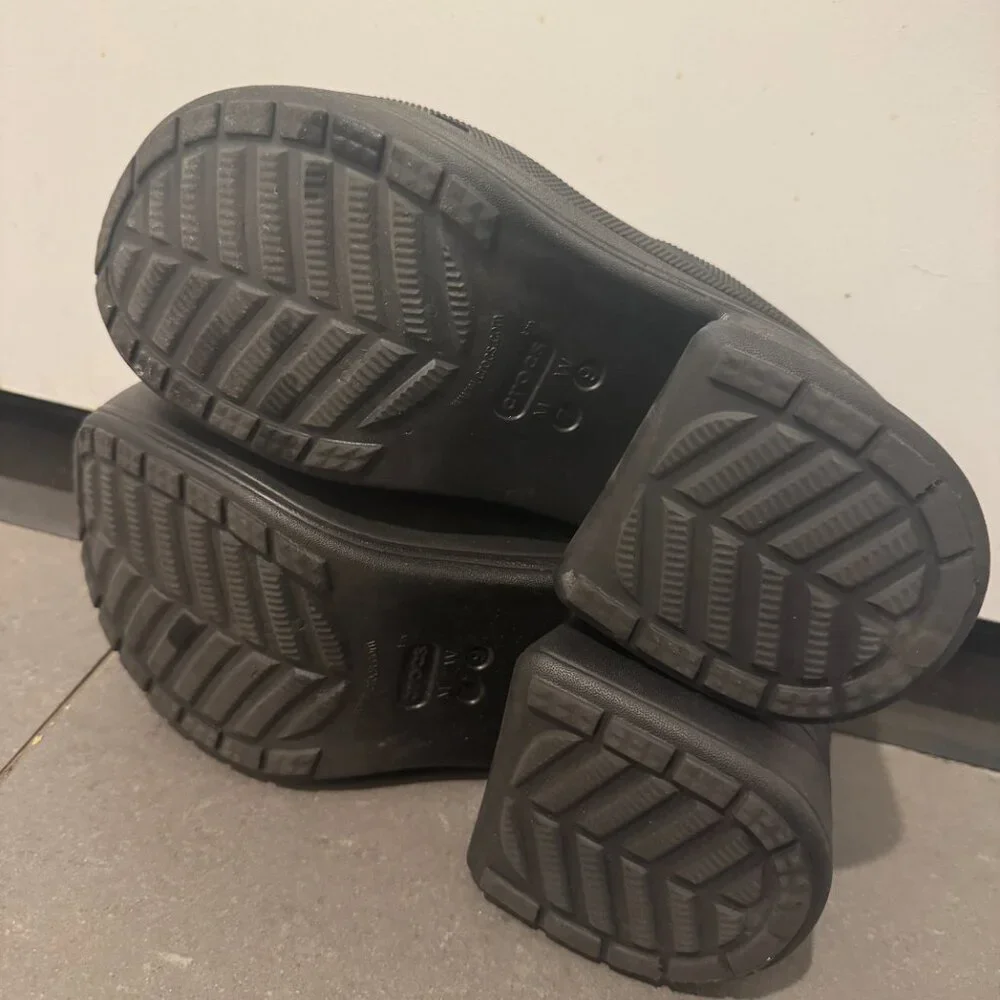 Crocs Siren Clog In Black W9 / M7 - Picture 3 of 3